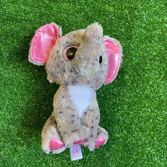 TY The Beanie Boo's Collection SPECKS the Speckled Elephant Collectable Plush 7" - Picture 3 of 8